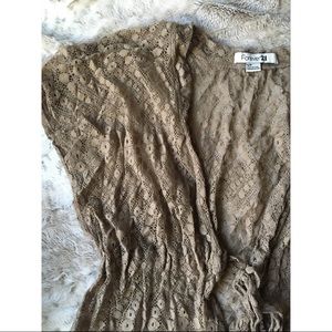 Forever 21 Lace Shirt